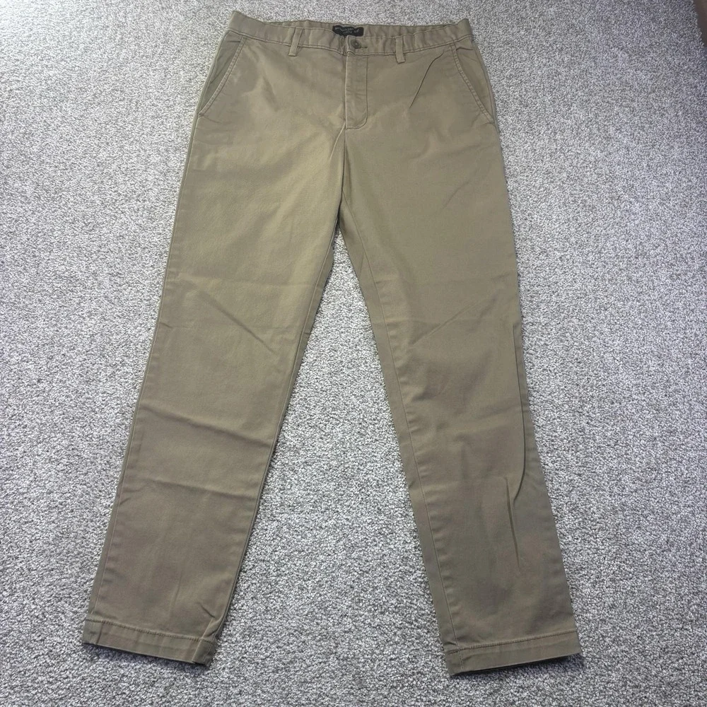 Banana Republic Pants Mens 32x30 Beige Slim Fit Stretch Martin Chino Casual